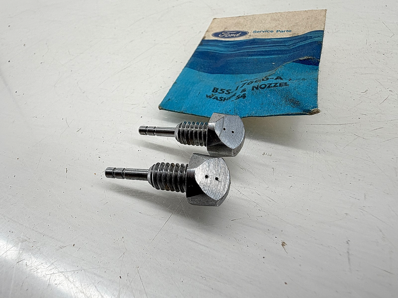 2- NOS 1955 1956 1957 Thunderbird 57 - 1966 F100 Windshield Washer Nozzle Pickup