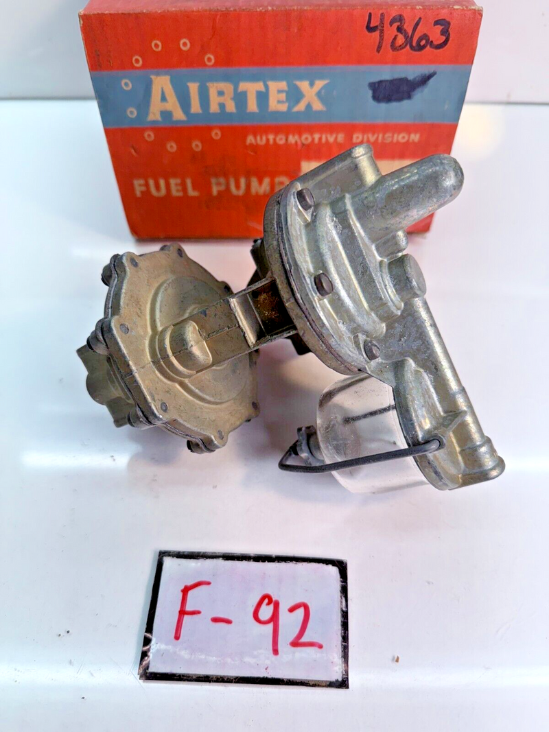 NORS REBUILT Fuel Pump 1956 - 1959 Nash AMC Rambler 6CYL 4363 56 57 58 59 F-92