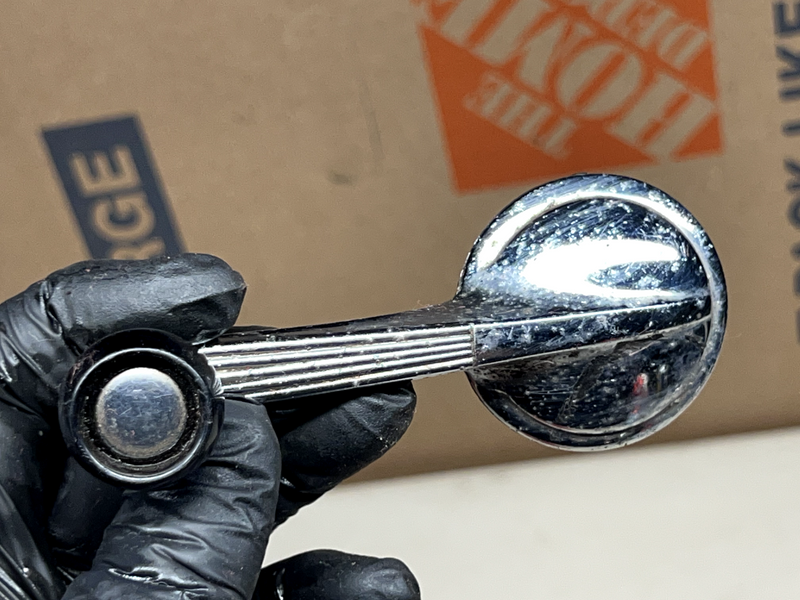 OEM 1958-1964 Impala Belair Chrome Window Crank Handle PAIR 59 61 62 63 64 B22-5