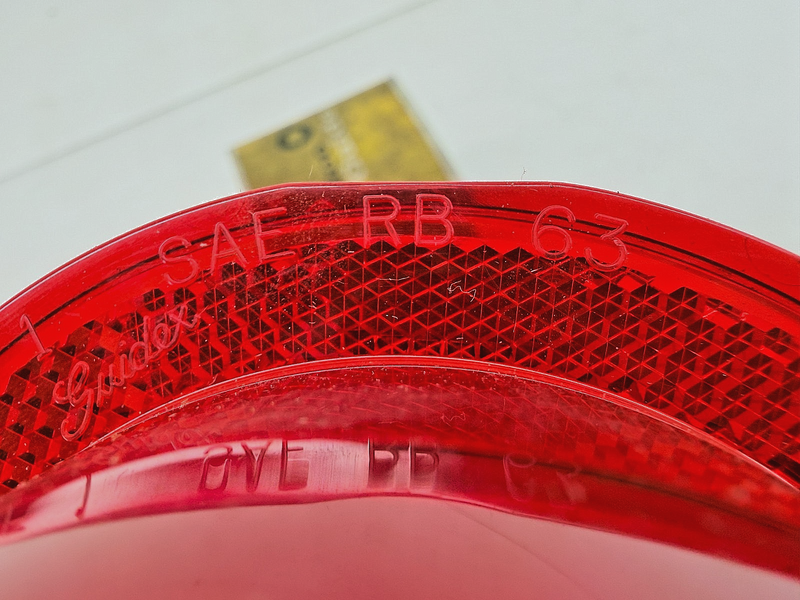 NOS 1963 Chevrolet Bel Air Biscayne Backup Lamp Lens 5954195 SAE RB 63 C71-5
