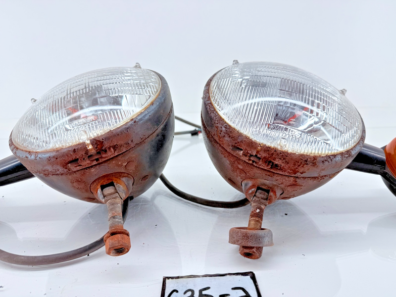 RARE Dietz 70’s- 80’s Truck Snow Plow Lights Chevy Ford Dodge Jeep RAT ROD C35-2