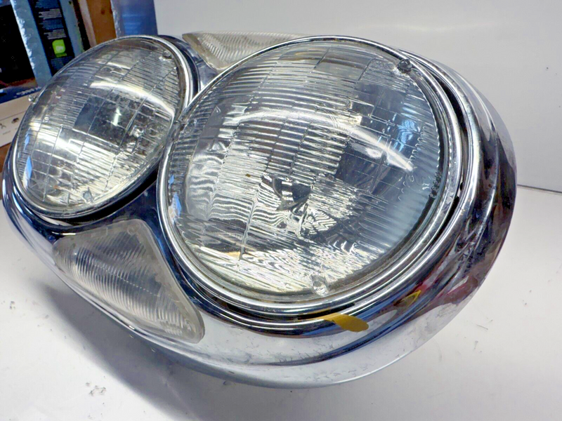 ORIGINAL Mercedes W108 W109 W111 W112 Bosch US Headlamps Headlights C8-20
