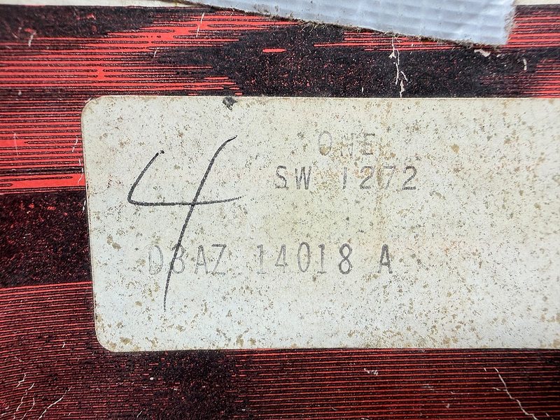 NOS 1973 FORD SWITCH MOTORCRAFT SW-1272 w LEVER D3AZ-14018-A C77-31