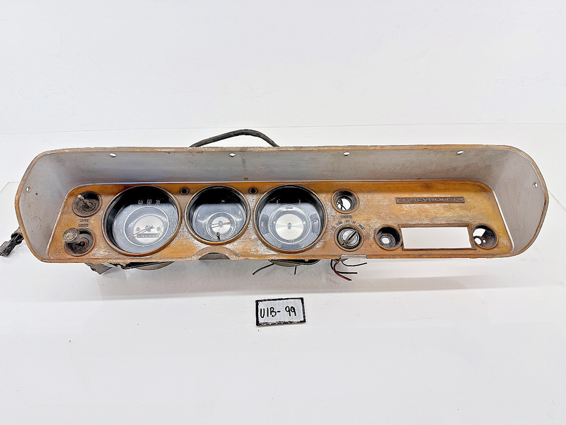 OEM 1964 1965 Chevy Chevelle Malibu El Camino Dash Bezel Gauge Cluster U1B-99