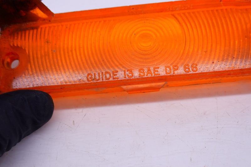 OEM 1966 Chevroler Passenger Car Amber Parking Lamp Lens SAE DP66 5957569 C53-47