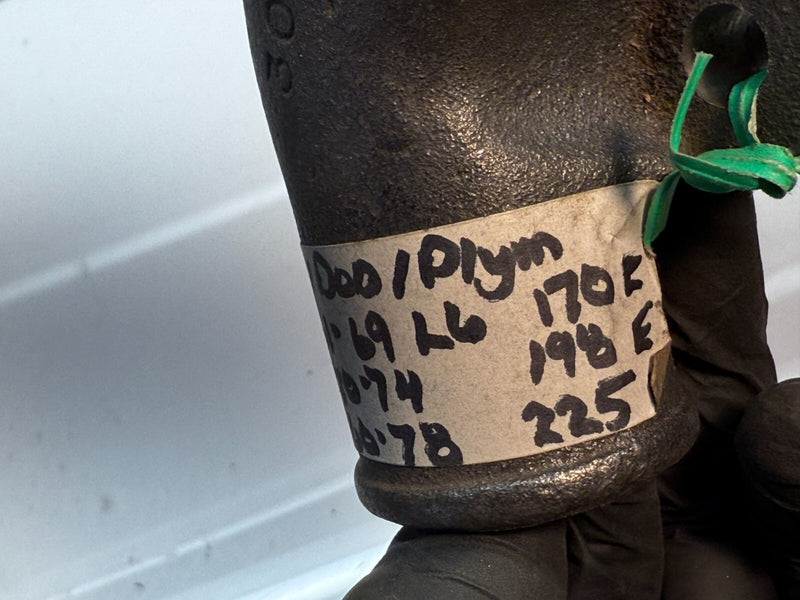 NOS  1960 - 1978 DODGE PLYMOUTH THERMOSTAT HOUSING 6CYL 30675A WH5023 B48-19