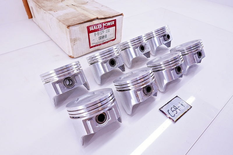 NOS Sealed Power 8157P .030 Piston Set of 8 1964 - 1968 Ford V8 5.0L 5.0 C54-1
