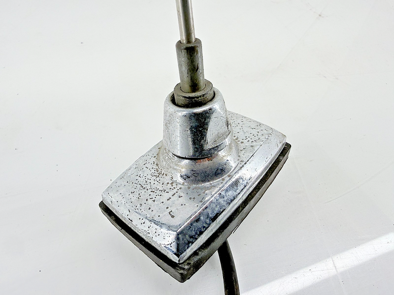 Original GM 1967 - 1978 C2 C3 Corvette Fixed Antenna Mast & Chrome Base B63-64