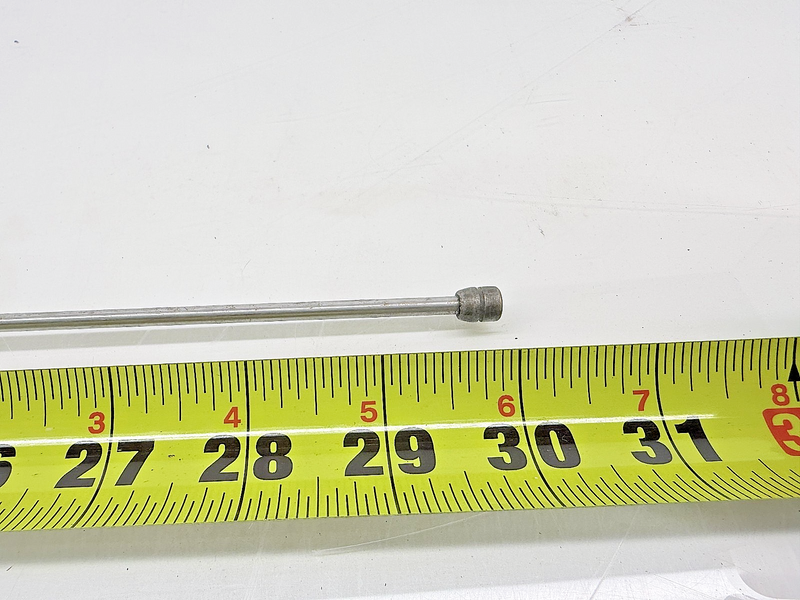 Original GM 1967 - 1978 C2 C3 Corvette Fixed Antenna Mast & Chrome Base B63-64