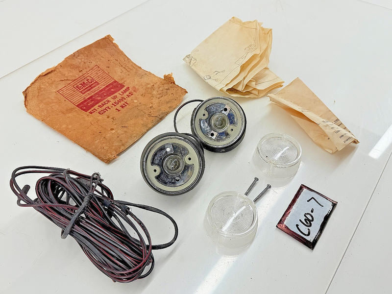 NOS 1963 MERCURY METEOR STATION WAGON BACKUP LIGHT KIT C3YY-15499-A2 C60-7