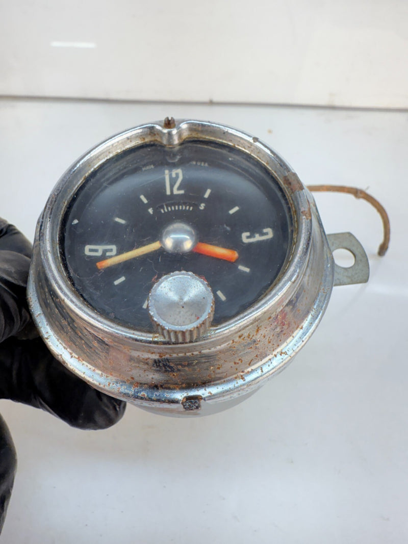 Vintage OEM 1952 1953 Ford Mercury Lincoln Original Dash Clock 52 53 B61-13