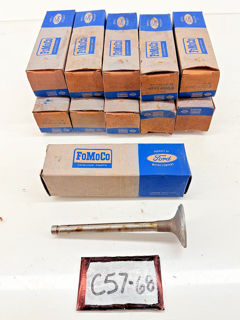 (1) NOS 1966 Lincoln Continental Engine Intake Exhaust Valve C6VY-6505-A C57-68B