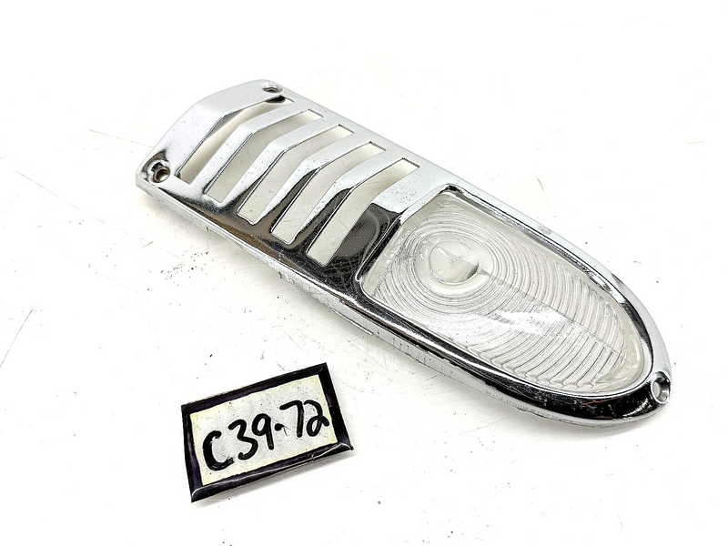 1951 Chevrolet Grille Parking Light Bezel Cover & OEM Lens 5940111 5940112 C39