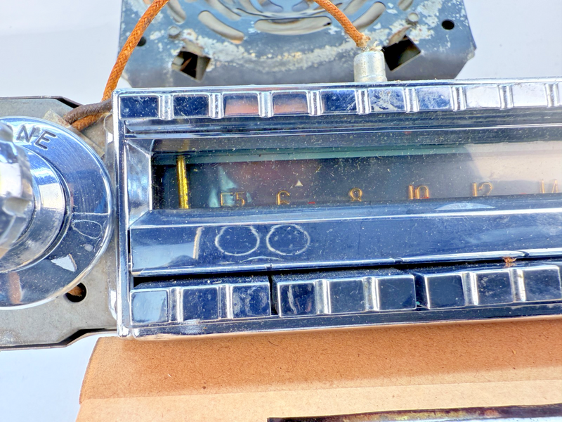 1955 1956 PACKARD CLIPPER CARIBBEAN 400 AM RADIO DELCO WONDERBAR B74-1