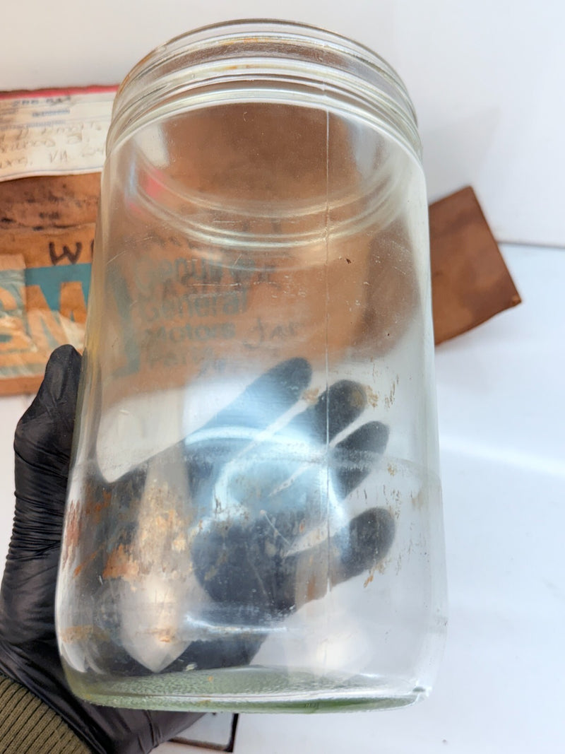 NOS 1950'S GM ACCESS. WINDSHIELD WASHER JAR RESERVOIR Chevy BUICK PONTIAC B62-39