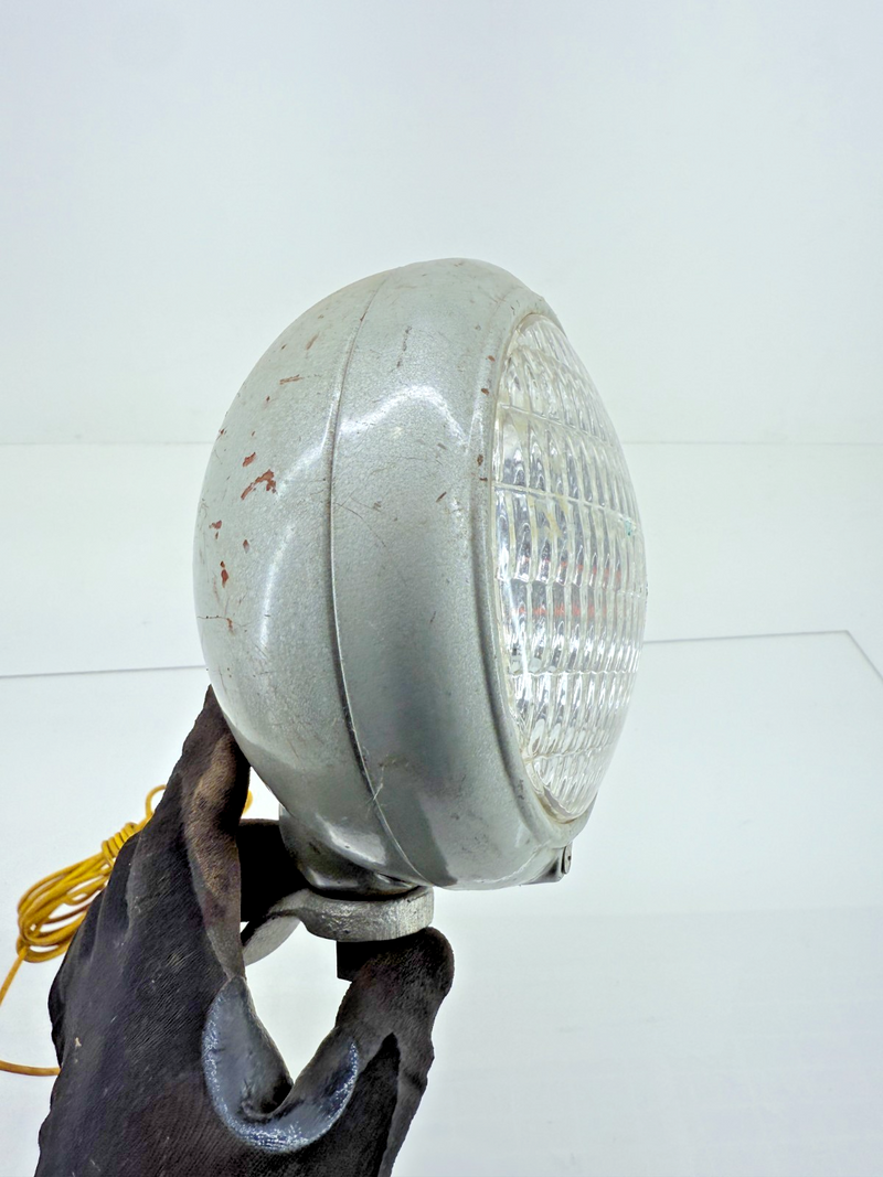 Vintage PAIR AUTO LAMP Model 10 / 600 Fog Lamp Driving Light HOT RAT ROD C37-10