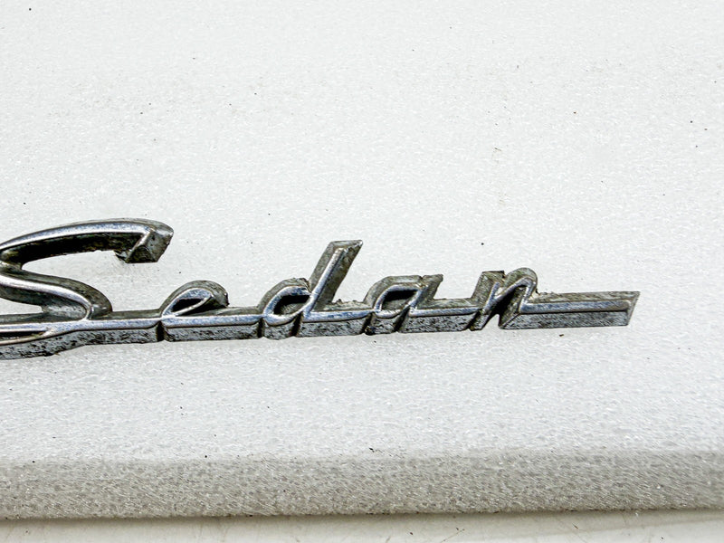OEM 1955 FORD TOWN SEDAN QUARTER SCRIPT EMBLEM BN-7325622-A E10-56