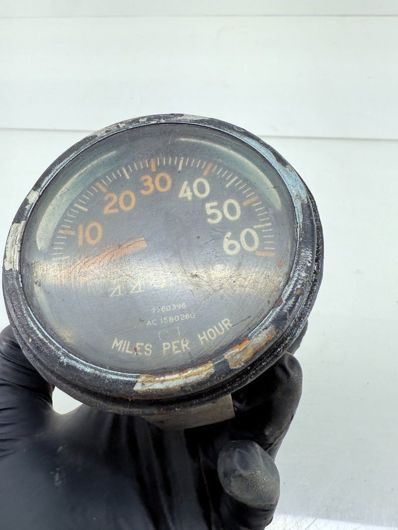 OEM WILLYS Jeep MB M38 M38A1 Speedometer 7760396 AC1580260 C38-40