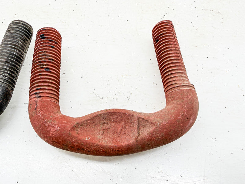 OEM 1941 - 1971 JEEP WILLYS CJ2A CJ3A SHACKLE BOLTS PAIR G503 C44-85