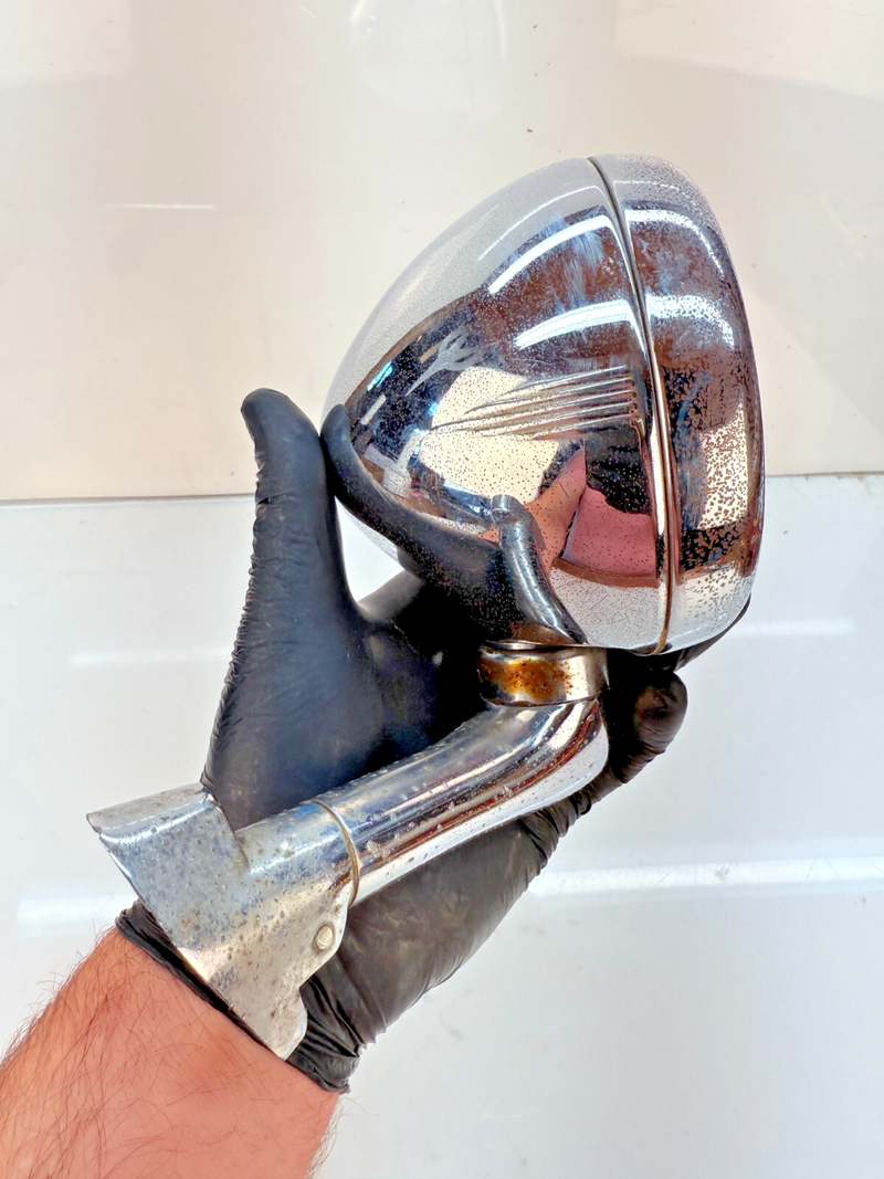 VINTAGE OEM 1950’s CASCO Model J Car Truck Spot Light 6V CHROME B66-5