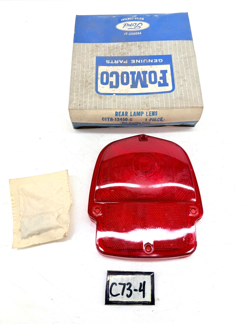 NOS 1961 - 1966 FORD F100 F250 F350 TRUCKS TAILLIGHT LENS C1TZ-13450-C C73-5