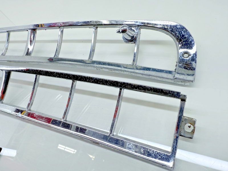 NICE! OEM 1959 CHRYSLER IMPERIAL COWL VENT SCREEN MOLDING TRIM 1878644 /45 C32-8