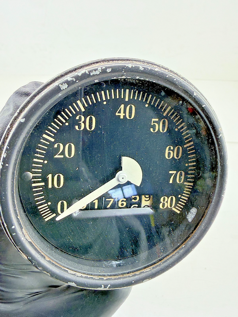 OEM 1946 - 64 Willys Jeep CJ2A CJ3A CJ3B GPW MB Speedo Speedometer 80MPH C33-32