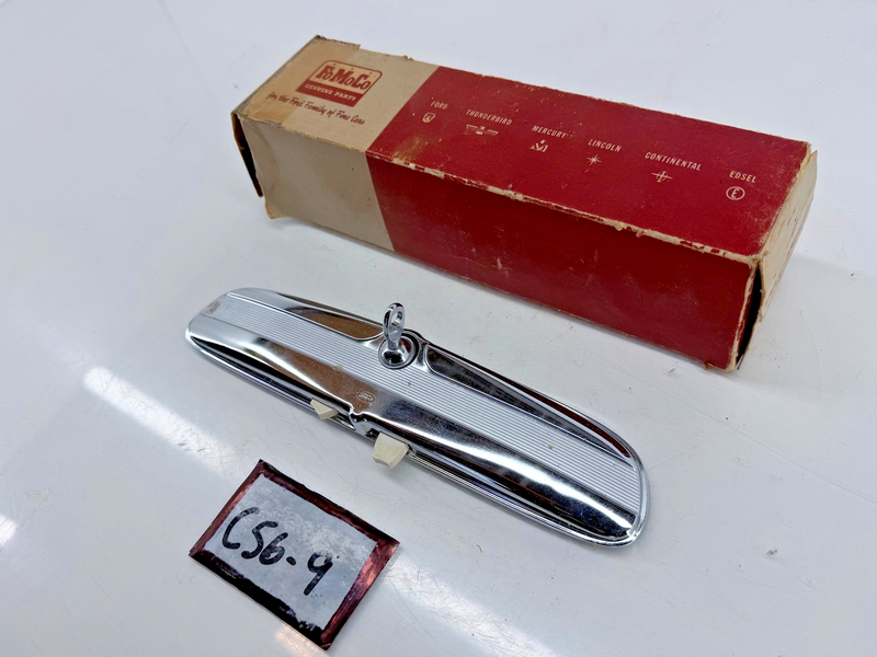 NOS OEM 1962 1964 1966 Ford Galaxie Falcon Fairlane Rear View Mirror 17700 C56-9