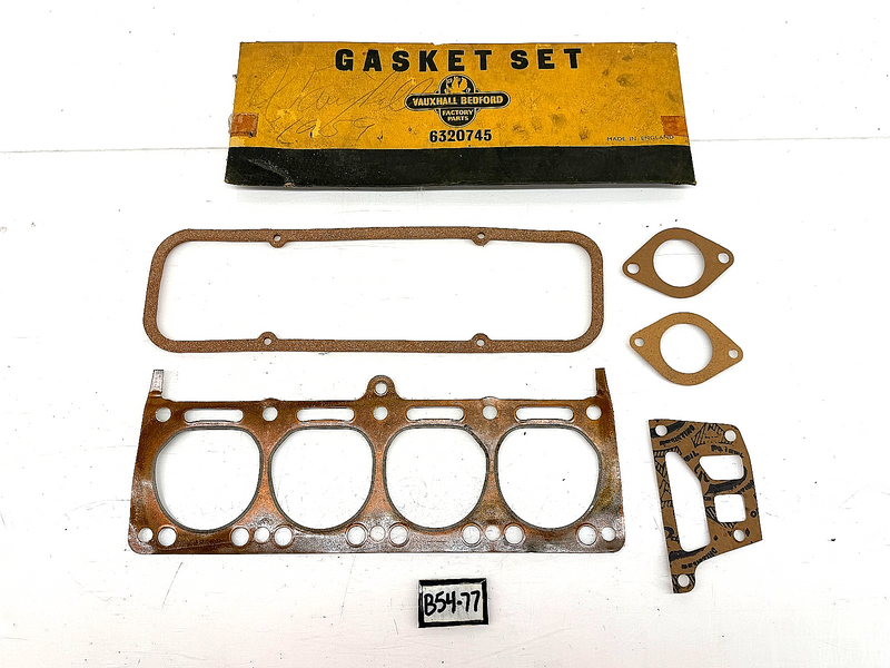 NOS 1957 - 1963 Vauxhall Bedford Engine Gasket Set 6320745 B54-77