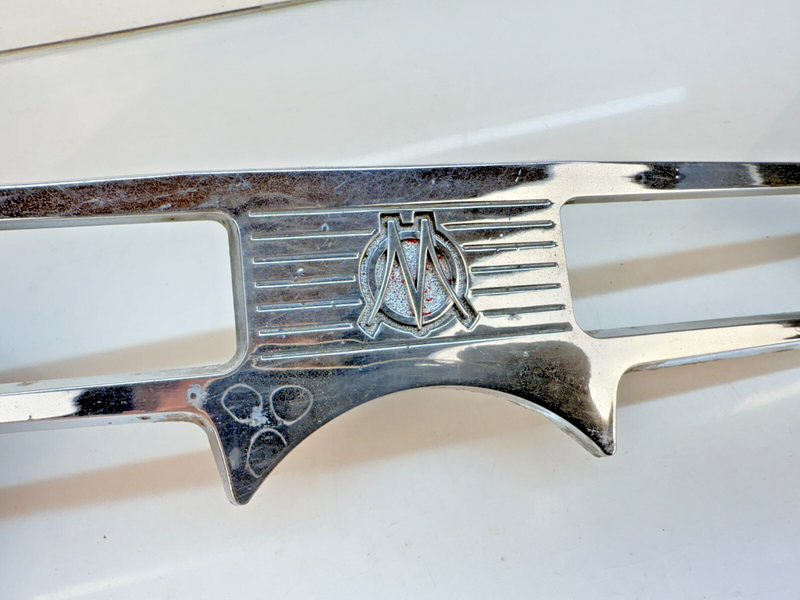 OEM 1950 - 1956 Willys Wagon Truck Jeep Jeepster Chrome Dash Gauge Plate B63-38