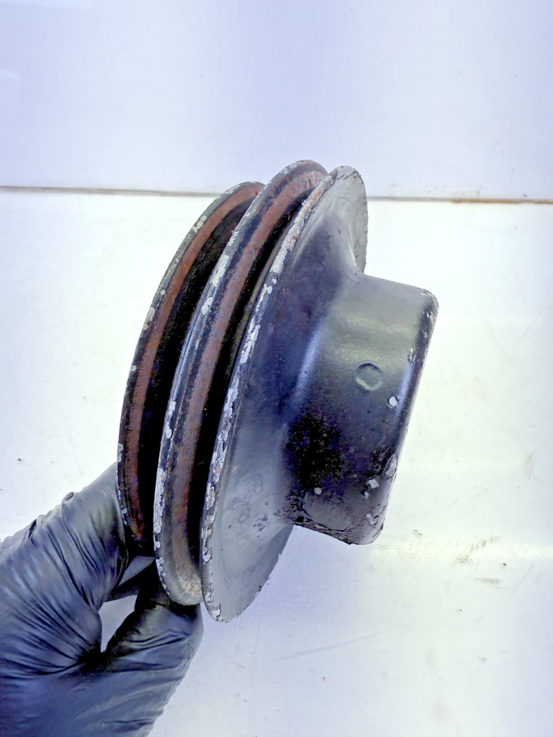 1969 1970 CAMARO CHEVELLE IMPALA 396 427 AC WATER PUMP PULLEY 2 GROOVE B45-35