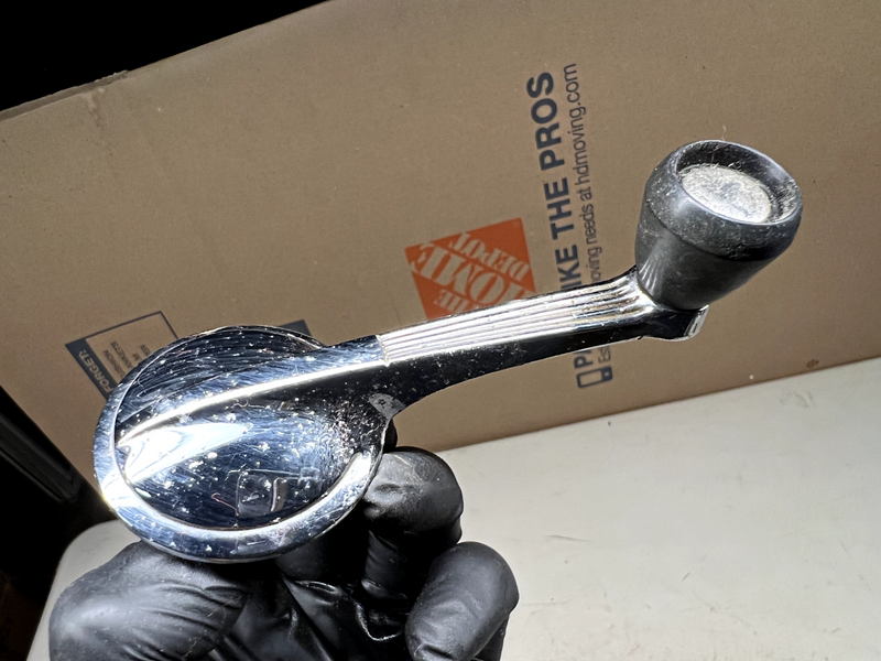 OEM 1958-1964 Impala Belair Chrome Window Crank Handle PAIR 59 61 62 63 64 B22-3