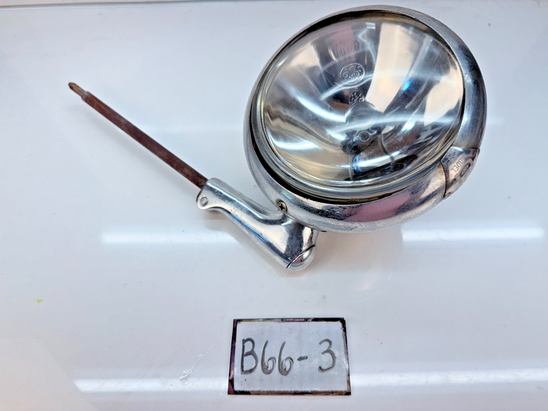 VINTAGE UNITY MODEL S6 SPOTLIGHT SEARCH LIGHT CAR TRUCK LIGHT Chrome Rod B66-3