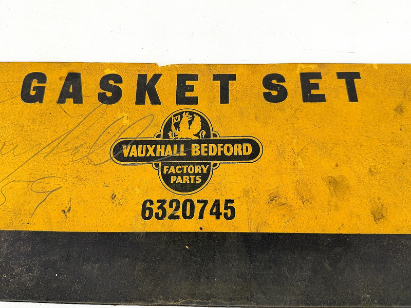 NOS 1957 - 1963 Vauxhall Bedford Engine Gasket Set 6320745 B54-77