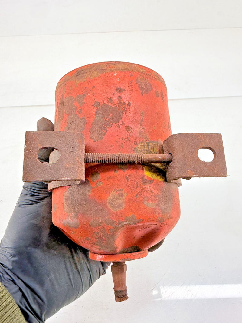 Original Jeep Willys Filter Oil Filter Canister & Bracket Rat Rod MB C45-20