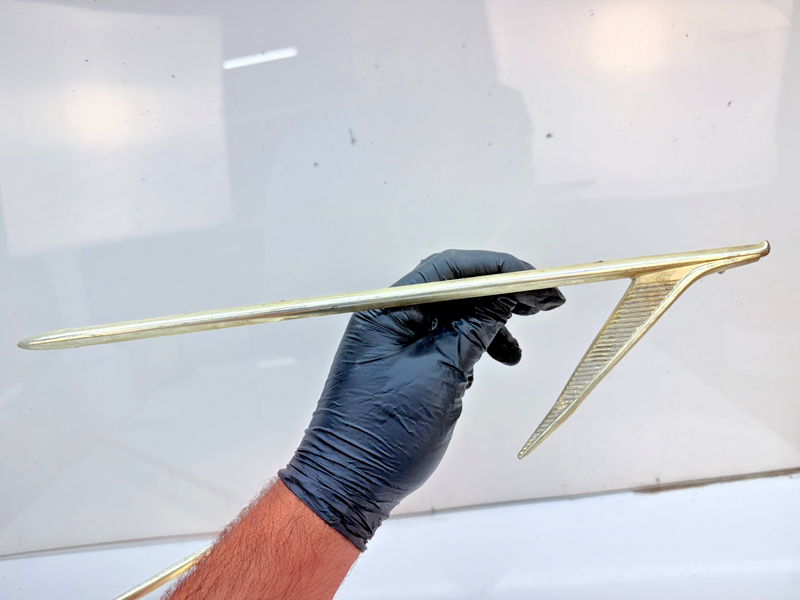 OEM 1962 Ford Falcon Fender Badge Emblems C2DB-16229-B C2DB-162228-B B80-18