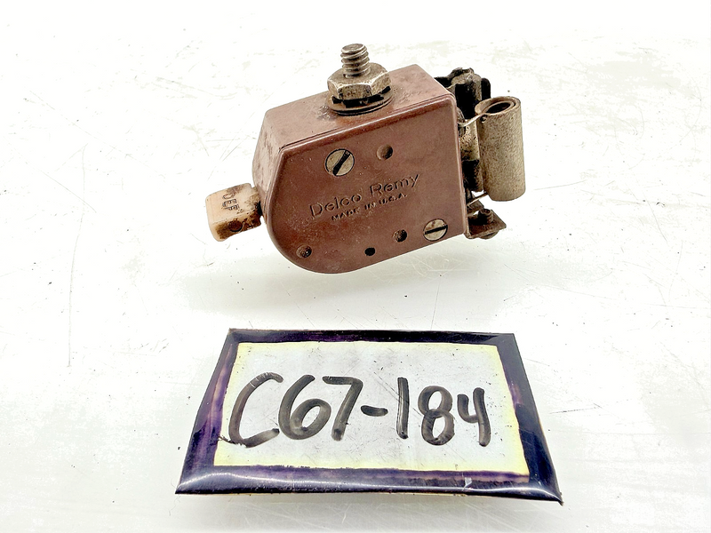 NOS 1936 - 1948 Chevy Heat Switch RG47 Delco Remy C67-184