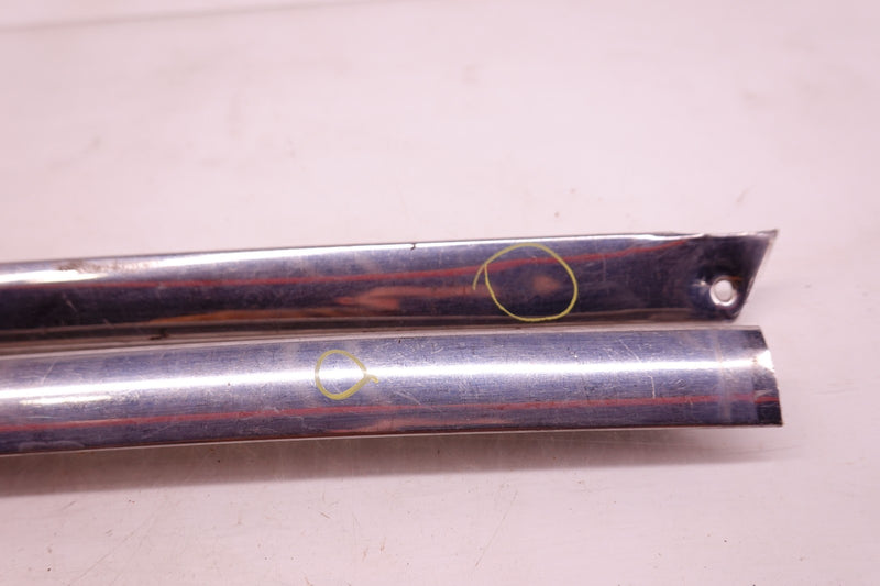 OEM 1960 - 1965 FORD FALCON PAIR A PILLAR WINDSHIELD MOULDING TRIM S-106