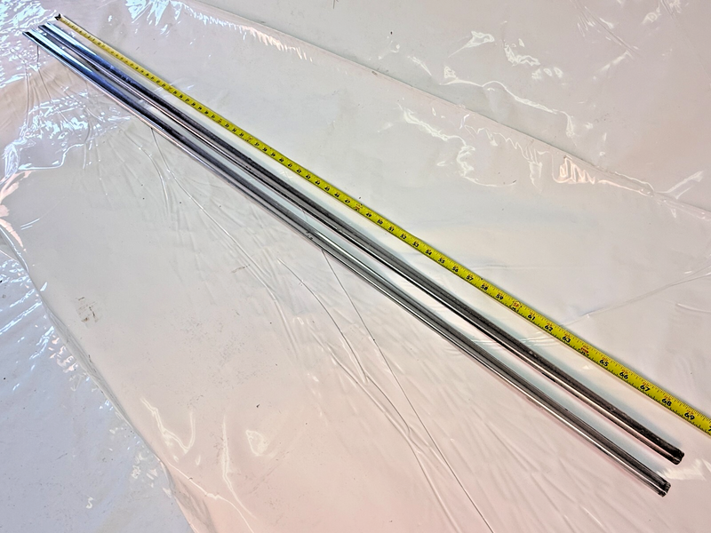 OEM 1960 Chevrolet Impala 4 Door Rear Long Quarter Fin Molding 69.5" 60 S1-63