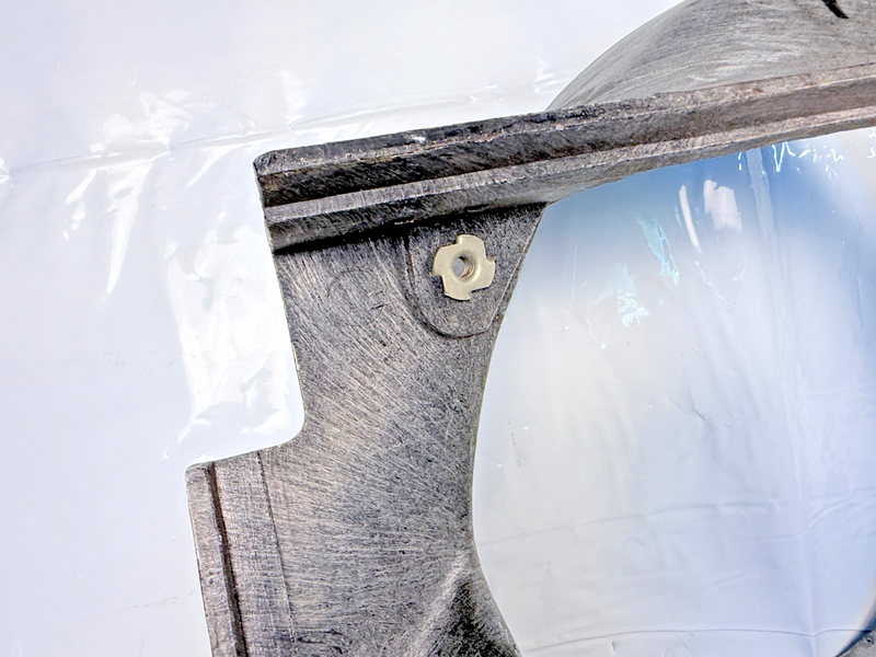 RARE NOS Genuine OEM 1976 Early Corvette Fan Shroud GM Original 368681 U5B-22