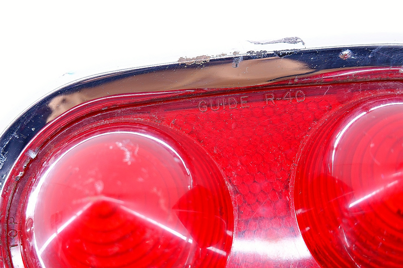 OEM 1950 - 1952 Buick Guide R 40 Lens STIMSONITE Tail Lamp Lens & BEZEL C53-39