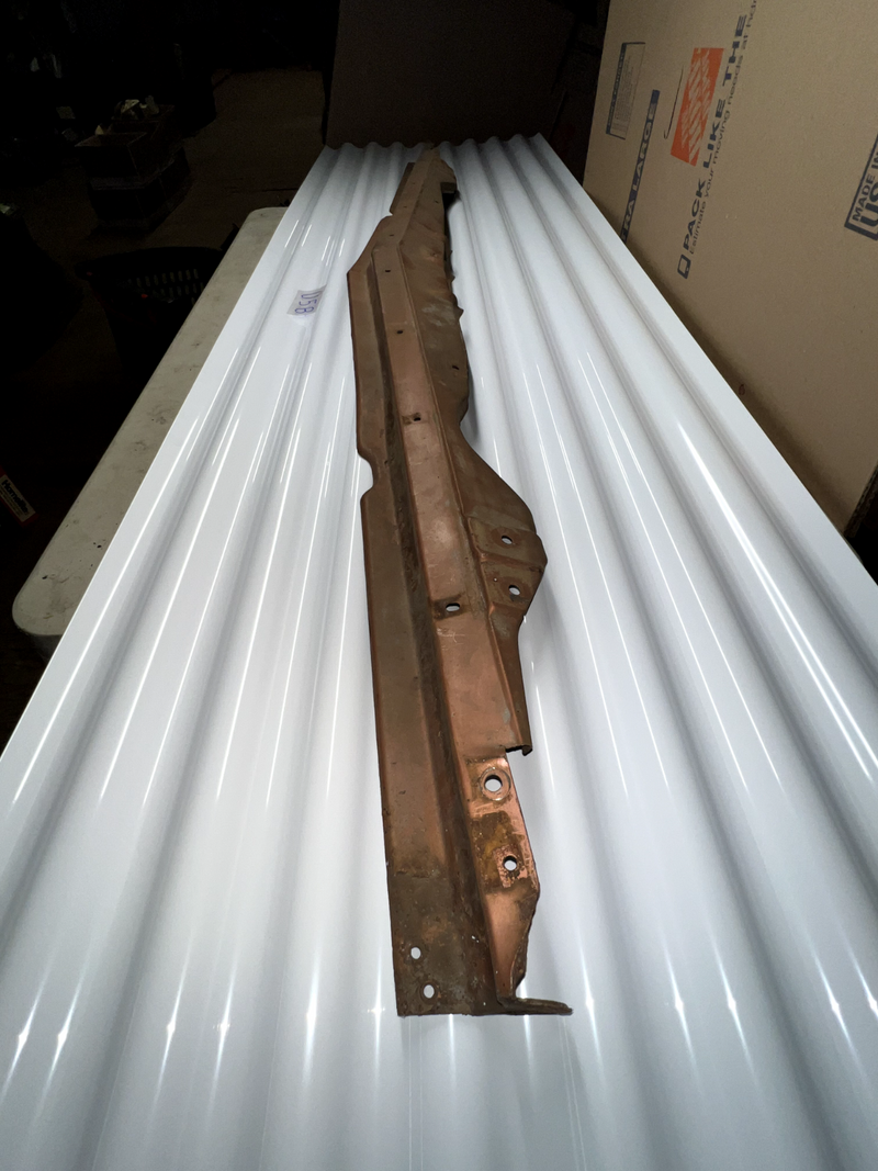 1960 Chevy Impala Lower Grille Gravel Splash Pan Shield Panel U5B-1