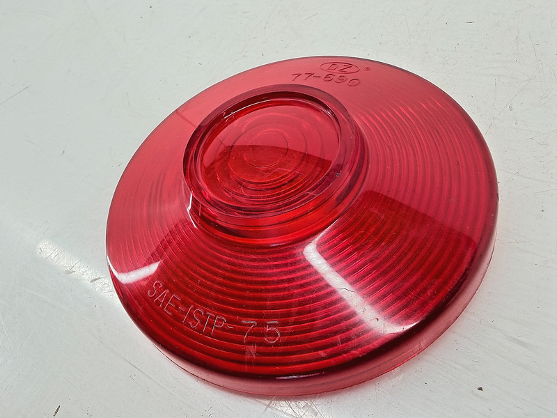 NOS 1975 Ford Red Tail Lamp Lens SAE-ISTP-75 C64-31