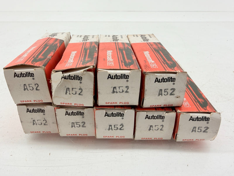(9) VINTAGE NOS Autolite Ford Spark Plugs A52 B00-12405-A C66-44