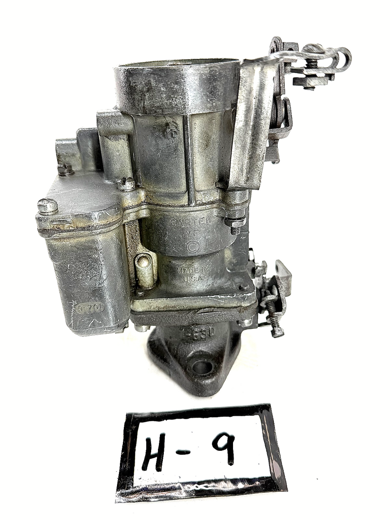 Carter YF Carburetor 6-1712 1-631 Willys CJ5 CJ3B CJ6 Jeep F134 Hurricane H-9