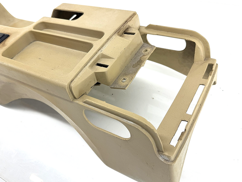 OEM 1987 - 1993 Ford Mustang Fox Body Center Console Tan E7ZB-61045A36-A U1B-105