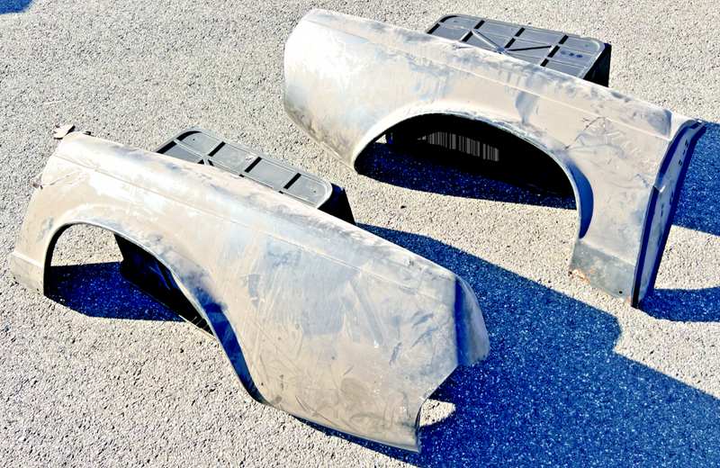 *NOS* 63-67 Mercedes W113 230SL 250SL 280SL Pagoda Rear Quarter Panels Fenders