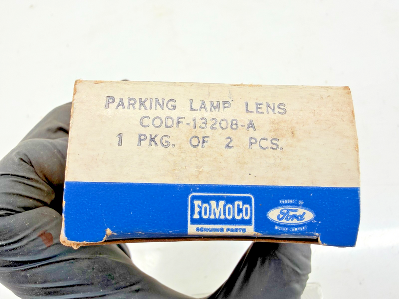 NOS 1960 FORD FALCON RANCHERO PAIR PARKING LIGHT LENSES C0DF-13208-A C57-77