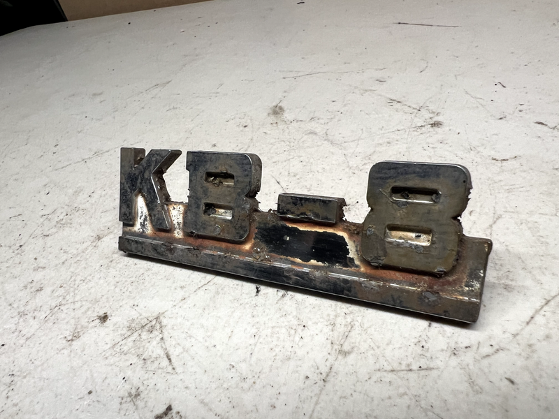 Vintage Original 1940's International KB-8 Emblem Badge  Part# 747561835-R1 B17