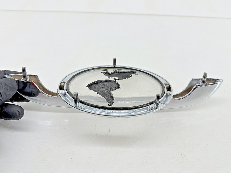 NOS 1954 Oldsmobile Hood Ornament Emblem Bar Ring Molding Trim Badge 565126 C37